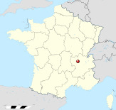 Lyon Karte